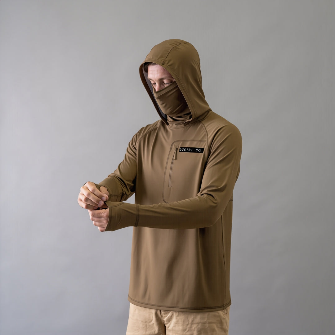 DUSTRI CO SUNSKIN HOODIE